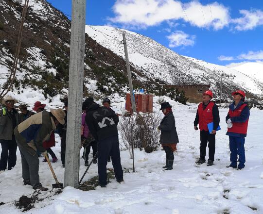 國網(wǎng)南充供電公司援藏幫扶小組：突遭特大暴風(fēng)雪，全力組織搶險(xiǎn)應(yīng)對