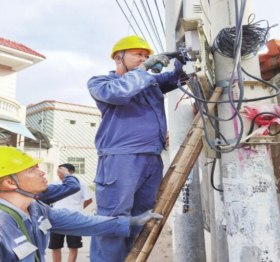 海南東方供電局政企聯動精準打擊竊電行為