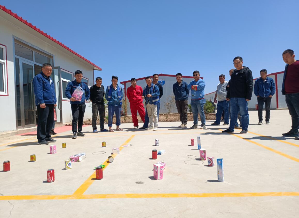 中能建建筑集團(tuán)正寧百萬項(xiàng)目部開展“慶五一”