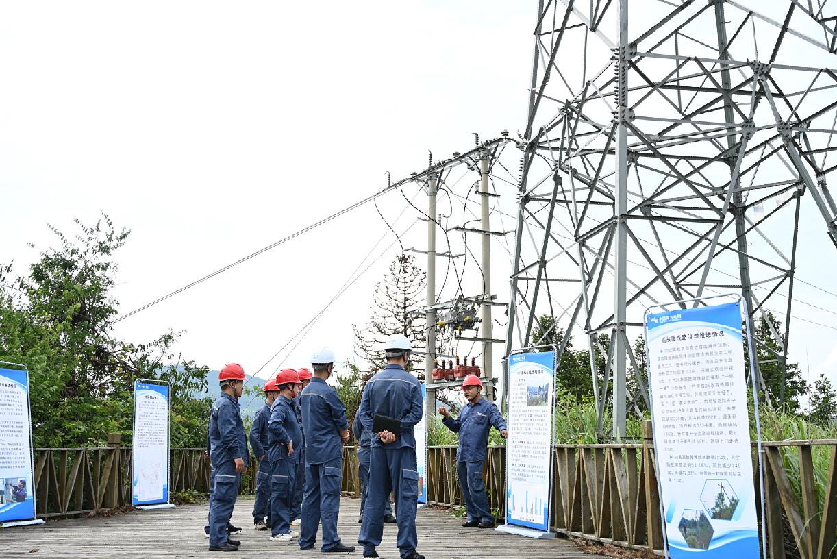 貴州電網公司副總經理張衡到松桃調研生產建設及高故障線路治理工作