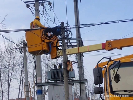 國網江蘇電力睢寧縣供電公司:帶電消缺保清明可靠供電