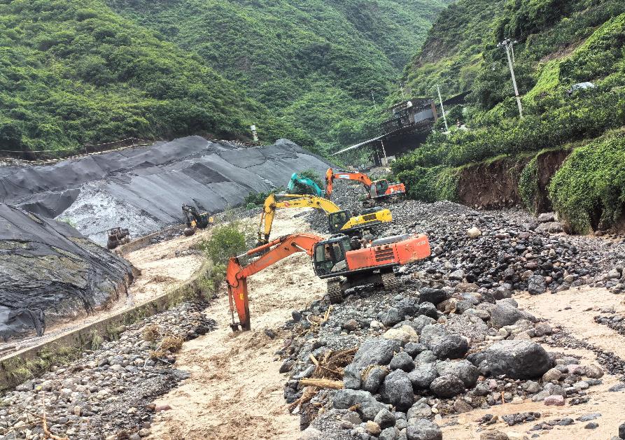 【防汛抗旱一線】中國電建迅速組織救援力量趕赴雅安漢源搶險救災