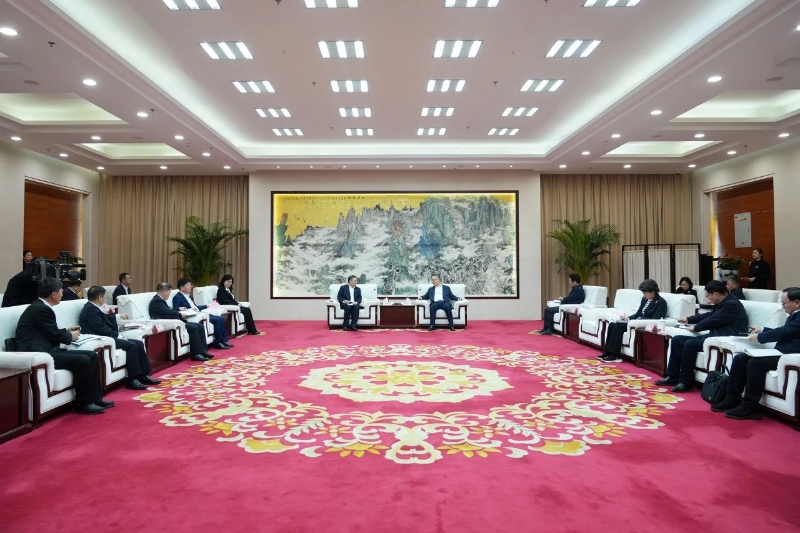 中國(guó)能建黨委書(shū)記、董事長(zhǎng)宋海良拜會(huì)安徽省委副書(shū)記、省長(zhǎng)王清憲