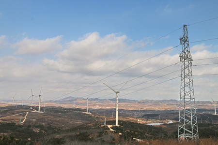 山東煙臺電力招遠金嶺二期風電工程建設(shè)紀實